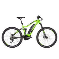 Велосипед Haibike SDURO FullSeven LT 4.0 500Wh 27.5", рама M, зелено-черно-серый, 2019